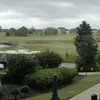 A view from Tunica National Golf and Tennis with golf carts on the left side
